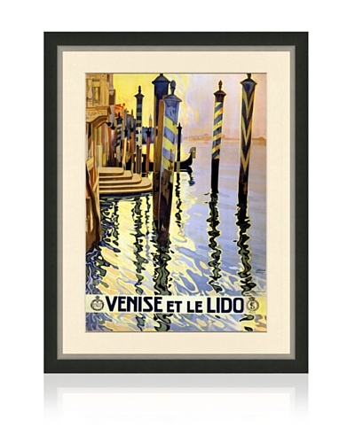 Reproduction Venise Framed Travel Poster