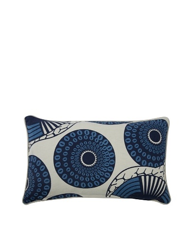 Thomas Paul Yinka Feather Pillow, Azure