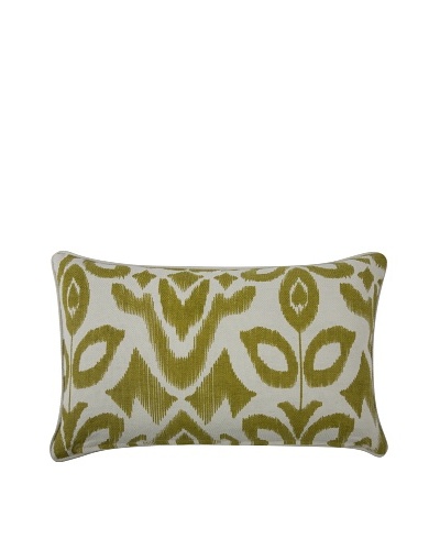 Thomas Paul Ikat-Print Feather Pillow, Ochre