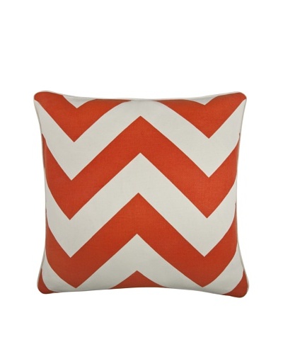 Thomas Paul Herringbone 18″ Cotton Pillow, Alcazar