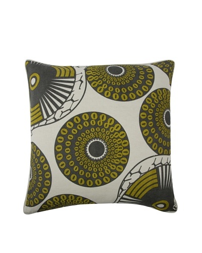 Thomas Paul Yinka Feather Pillow, Ochre