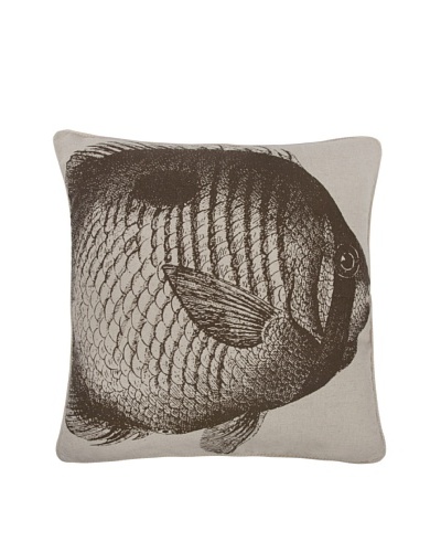 Thomas Paul Fish Feather Pillow, Java