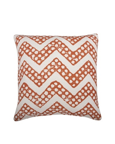 Thomas Paul Chevron Feather Pillow, Alcazar