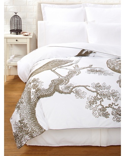 Thomas Paul Ornithology Duvet Cover [White/Slate]