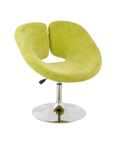 International Design USA Pluto Adjustable Wool Leisure Chair, Green