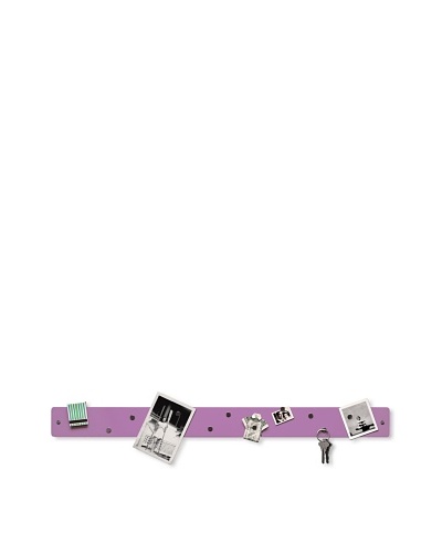 Three by Three Set of 3 Magnetic Strip Bulletin Boards [Lilac]