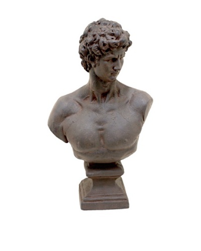 Three Hands Resin Male Bust