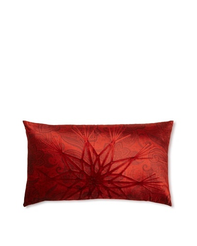 Aviva Stanoff Starburst with Paisley on Red on Velvet