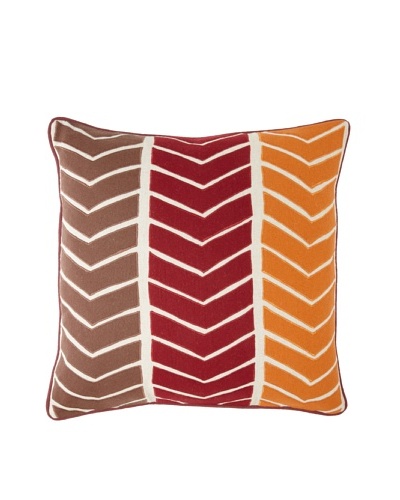 Villa Home Idomatic Ezra Pillow, Sunset, 24 x 24