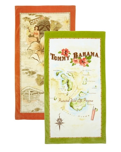 Tommy Bahama Islands Beach Towel Set