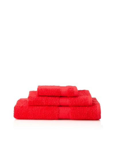 Tommy Hilfiger 3-Piece Towel Set, Cardinal Red