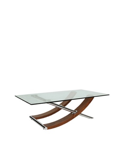 Furniture Contempo Robin Coffee Table, Walnut