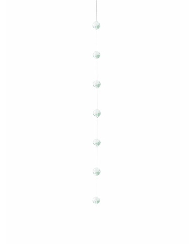 Torre & Tagus Acrylic Ball Garland, Clear, 90