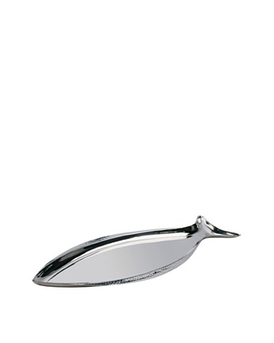 Torre & Tagus Stainless Steel Fish-Shaped Tray, Large