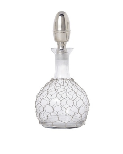 Torre & Tagus Round Club Mesh Decanter