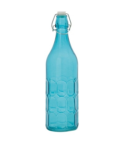 Torre & Tagus Vintage-Inspired Soda Shop Glass Bottle, Blue