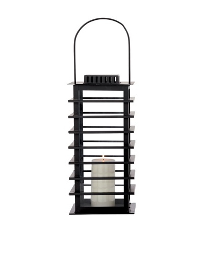 Torre & Tagus Large Sonoma Lantern, Black