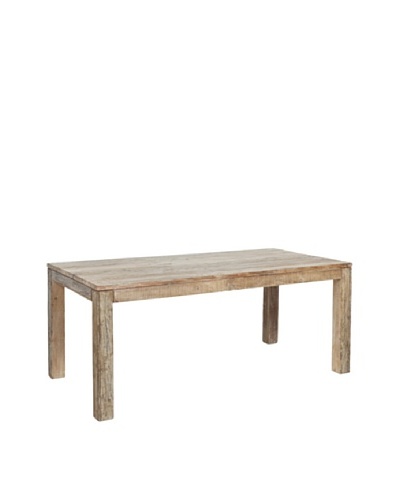 Tottenham Court Hampton Dining Table, Lime Wash