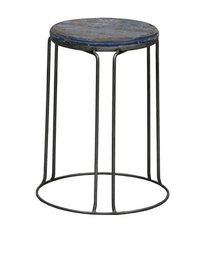 Tottenham Court Garcia Stool, Blue