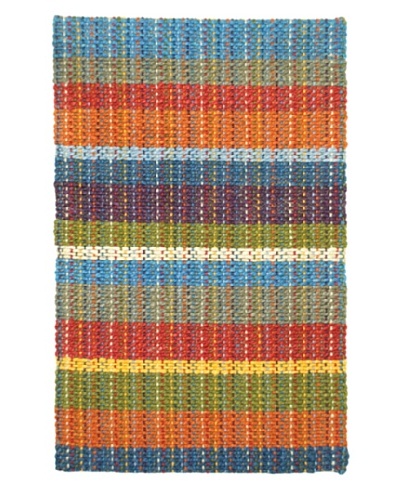 Tottenham Court Braided Stripe Primary Rug