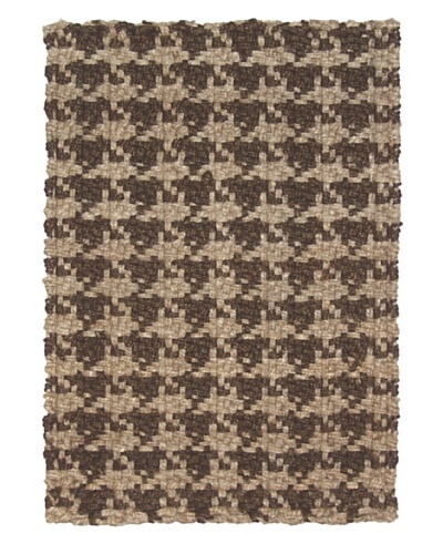 Tottenham Court Houndstooth Handspun Rug