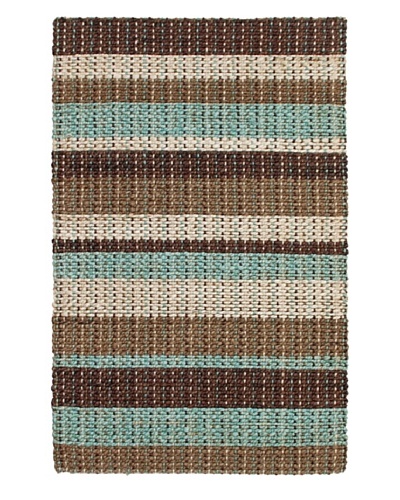 Tottenham Court Braided Stripe Rug, Multi, 2' x 3'