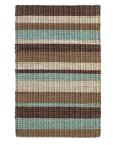 Tottenham Court Braided Stripe Rug, Multi, 2′ x 3′