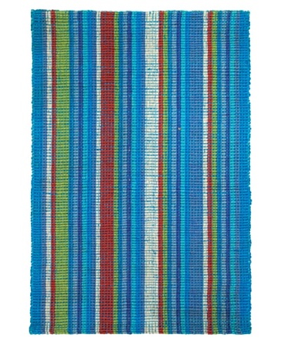 Tottenham Court Bermuda Stripe Ocean Breeze Rug