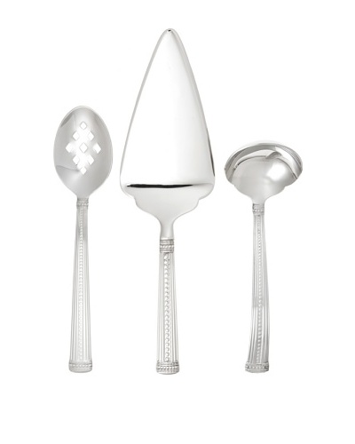 Towle 3-Piece Bouton Hostess Set, Silver