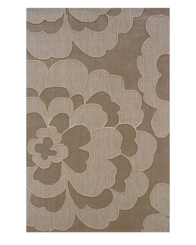 Trade-Am Landscape Rectangle Rug [Beige]