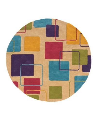 Trade-Am Vibrance Round Rug