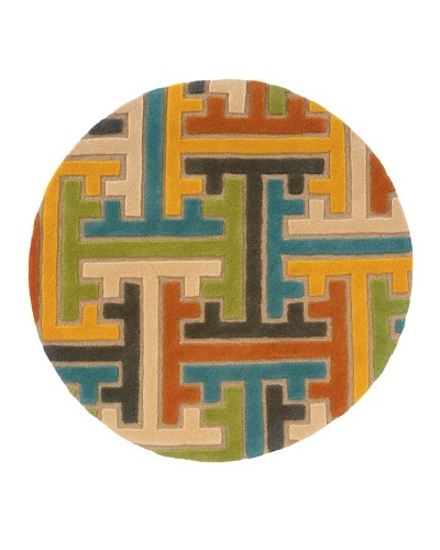 Trade-Am Vibrance Round Rug