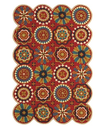 Trade-Am Dazzle Floral Rug