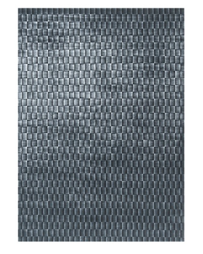 Trade-Am Illusion Bamboo Viscose Silk Rug [Blue]