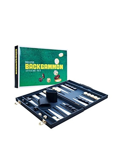 Trademark Global Deluxe Backgammon Attache Set