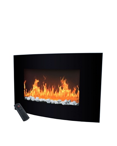 Trademark Global Balmoral Electric Fireplace Heater with Remote