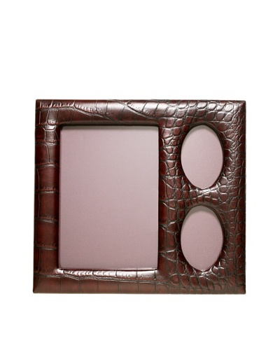 Trafalgar Crocodile-Embossed Picture Frame