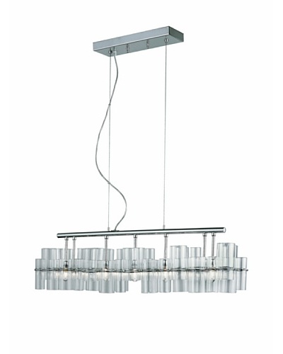 Transglobe Lighting Contemporary Rectangle Pendant