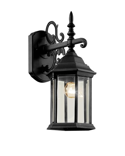 Trans Globe Lighting Alicante Wall Bracket, Black, 19