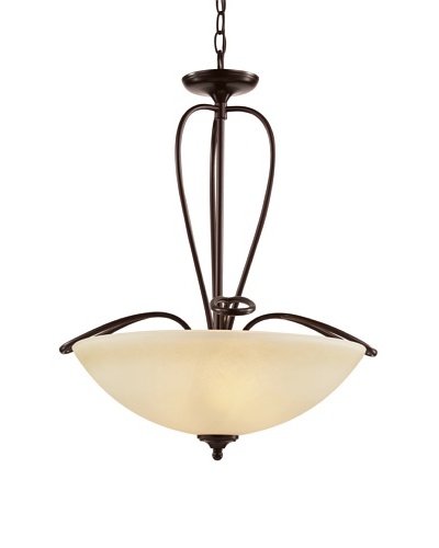 Trans Globe Lighting Pullman 20 Pendant, Rubbed Oil Bronze