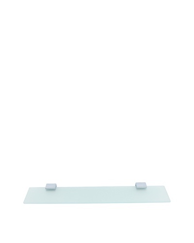 Nameek's Lounge Shelf, Polished Chrome, 24