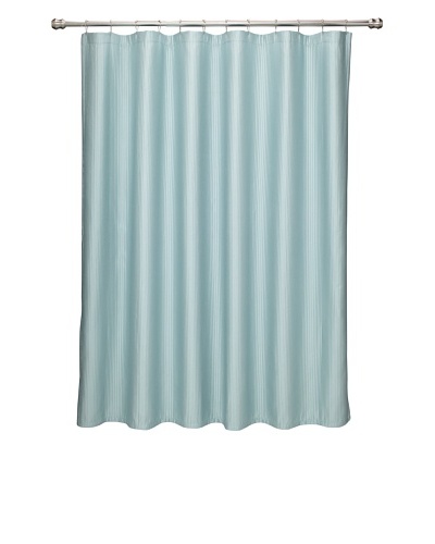 Terrisol Matelassé Ottoman Ribbed Shower Curtain