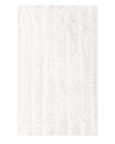 Famous International Cotton-Blend Bath Mat, White, 21 x 34