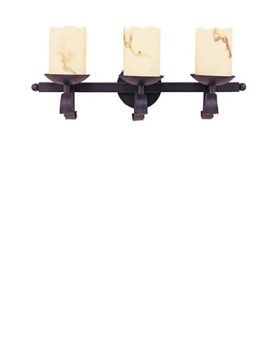 TransGlobe Candle Drip 3 Light Wall Bar