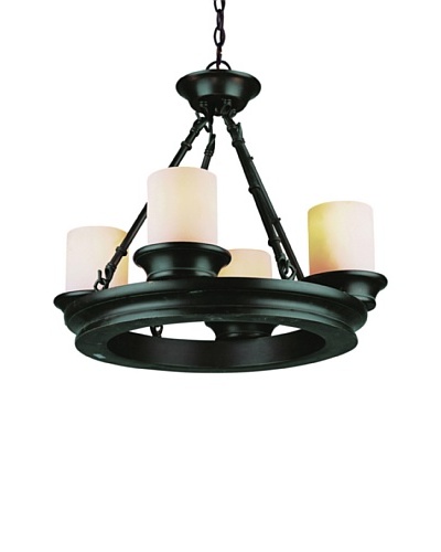 TransGlobe 4 Light Chandelier