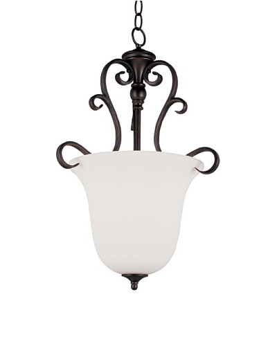 TransGlobe Garland II 3-Light Pendant Lamp, Oil-Rubbed Bronze