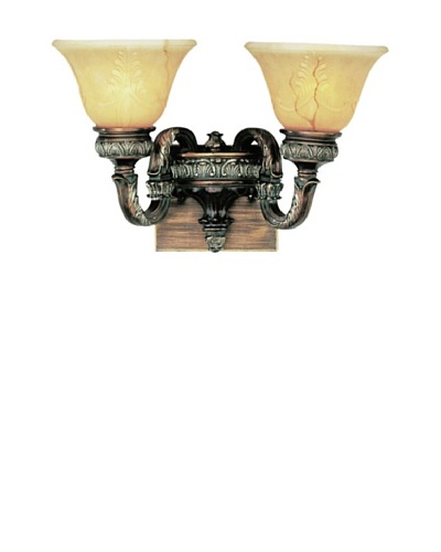 TransGlobe 2 Light Wall Sconce