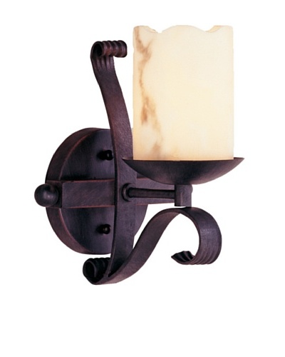 TransGlobe Candle Drip Wall Sconce