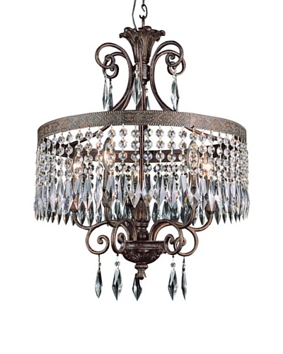 TransGlobe 5 Light Chandelier