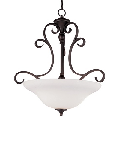 TransGlobe Garland II 3-Light Pendant Lamp, Oil-Rubbed Bronze